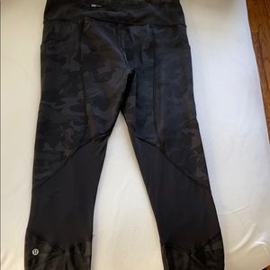 Lululemon Crop Pace Rival Leggings
